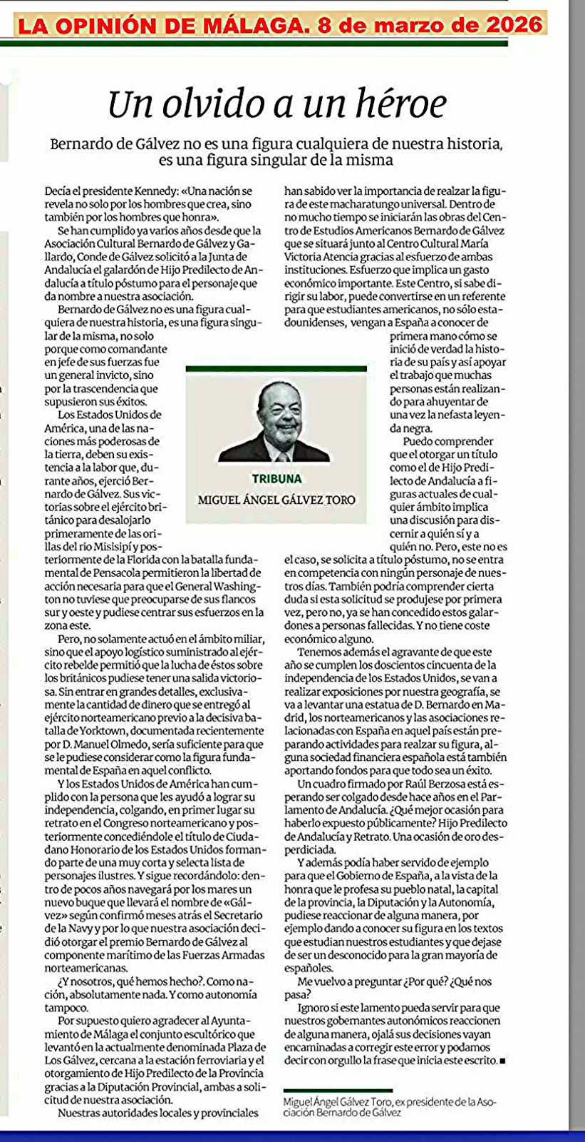 pagina opinión de Málaga